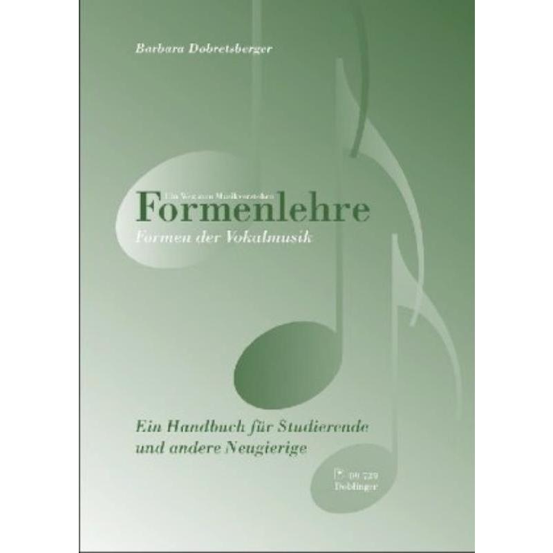 预订【德语】 Formenlehre. Formen der Vokalmusik:Ein Hand