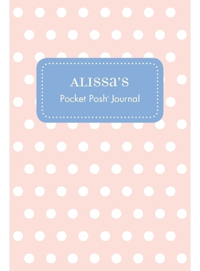 按需印刷Alissa's Pocket Posh Journal, Polka Dot[9781524820305]