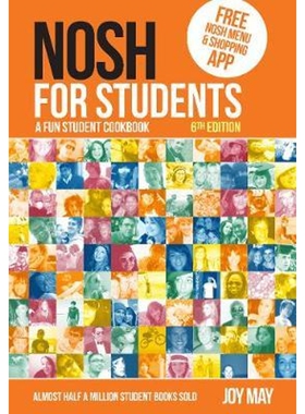 预订不退不换NOSH NOSH for Students:A Fun Student Cookbook - Photo with Every Recipe