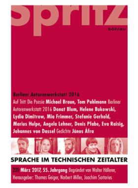 预订不退不换德语 Berliner Autorenwerkstatt 2016:Jg. 50,4