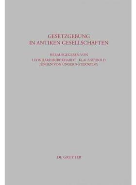 按需印刷不退不换DEG Gesetzgebung in antiken Gesellschaften[9783110194821]