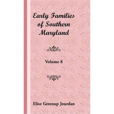 按需印刷Early Families of Southern Maryland[9781585495139]