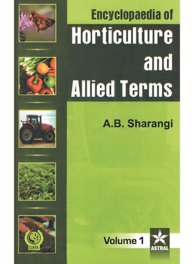 按需印刷不退不换Encyclopaedia of Horticulture and Allied Terms Vol. 1[9789351307389]