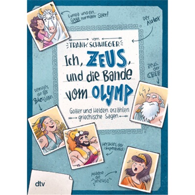 预订【德语】Ich, Zeus, und die Bande vom Olymp Gotter und Helden erzahlen griechische [9783423761758]