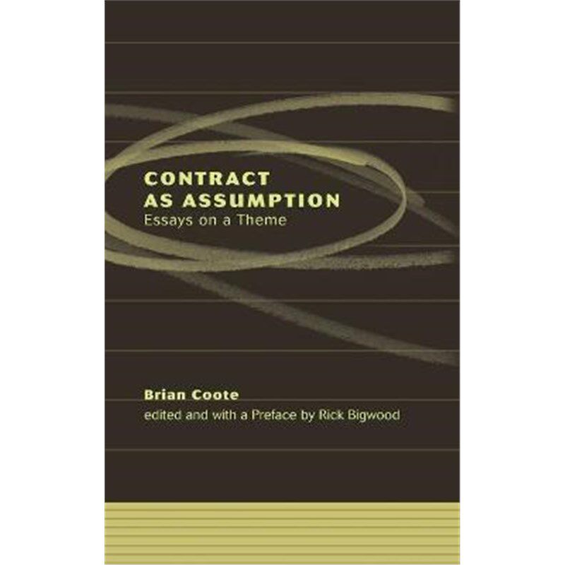 按需印刷不退不换Contract as Assumption[9781849460293]