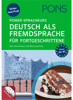 预订【德语】 PONS Power-Sprachkurs Deutsch als Fremdsprache für Fortgeschrittene, m[9783125629813]