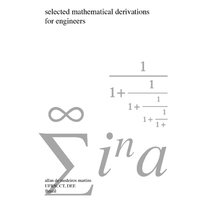 按需印刷Selected Mathematical Derivations for Engineers[9781312390539]