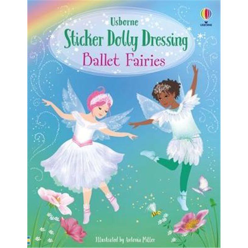 预订不退不换Sticker Dolly Dressing Ballet Fairies