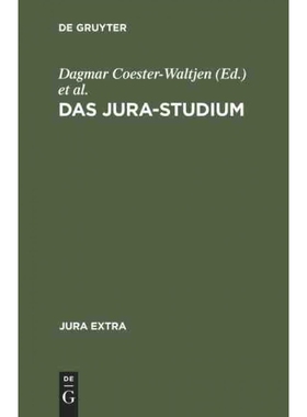 按需印刷不退不换DEG Das Jura Studium[9783110139549]
