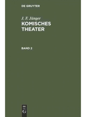 按需印刷DEG Komisches Theater[9783111084107]