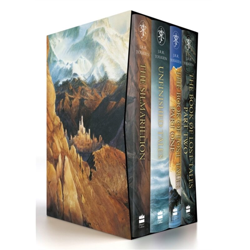 现货  中土世界史 英文原版 The History of Middle-earth 套装   盒装 J R R Tolkien 托尔金  指环王作者 4本 【上海外文】
