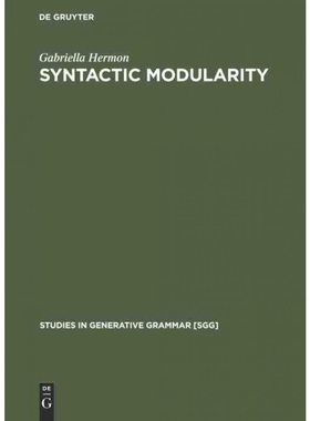 按需印刷DEG Syntactic Modularity[9783110130706]