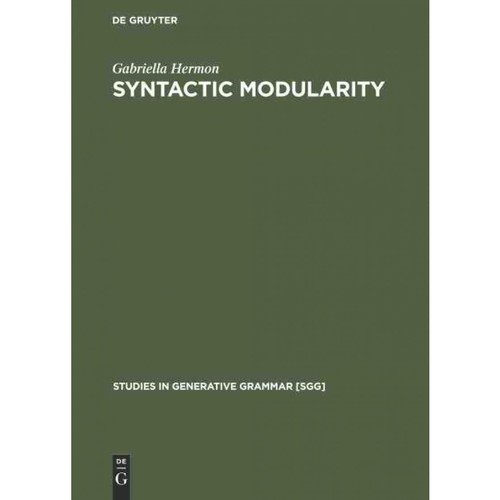 按需印刷不退不换DEG Syntactic Modularity[9783110130706]