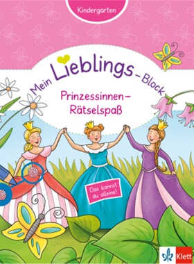 预订【德语】 Klett Mein Lieblings-Block Prinzessinnen-Rätselspaß[9783129495223]
