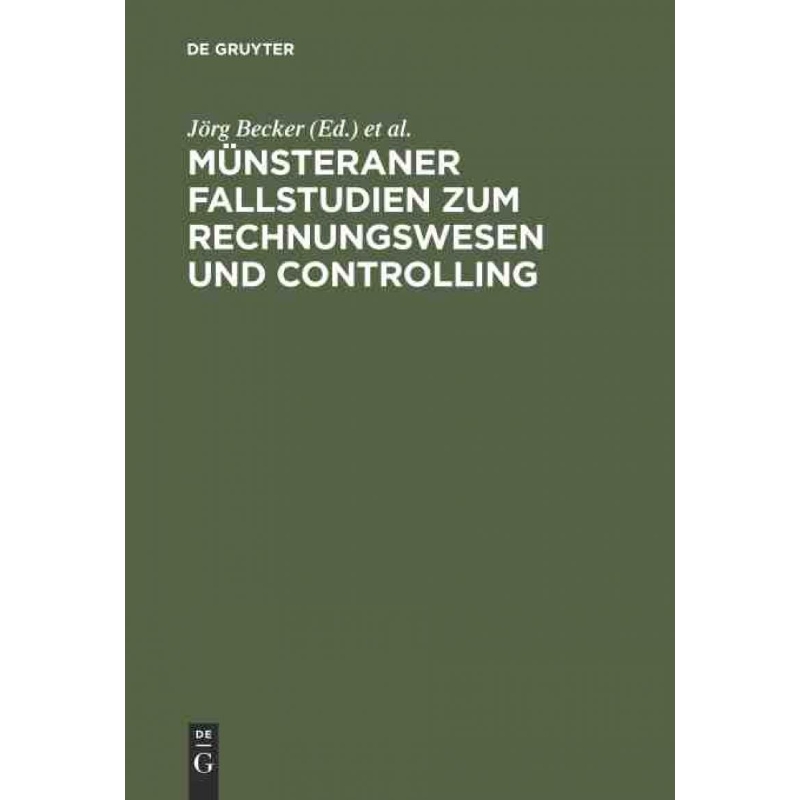 按需印刷DEG Münsteraner Fallstudien zum Rechnungswesen und Controlling[9783486231342]