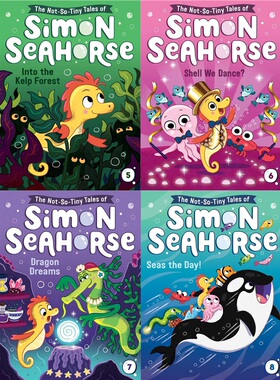 预售【2024新书】Not-So-Tiny Tales of Simon Seahorse Collection #2 (Boxed Set)[9781665957359]