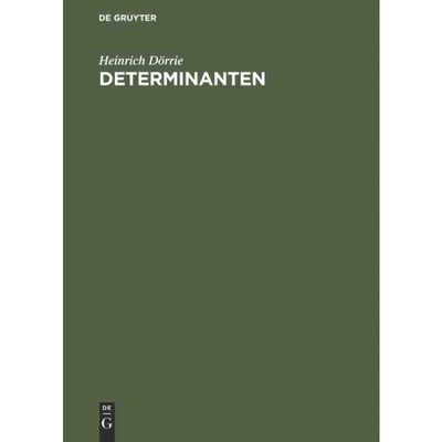 按需印刷DEG Determinanten[9783486772838]