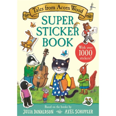 预订Tales from Acorn Wood Super Sticker Book[9781035001521]