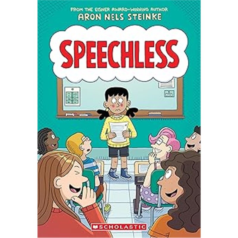 现货 无言 图像小说 Speechless: A Graphic Novel 英文原版 上海外文 9781338849325