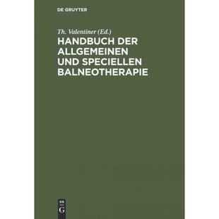 按需印刷不退不换DEG Handbuch der allgemeinen und speciellen Balneotherapie[9783111139470]