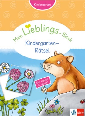 预订【德语】 Klett Mein Lieblings-Block Kindergarten-Rätsel[9783129491706]