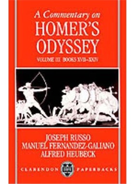 按需印刷不退不换A Commentary on Homer's Odyssey: Volume III: Books XVII-XXIV[9780198149538]