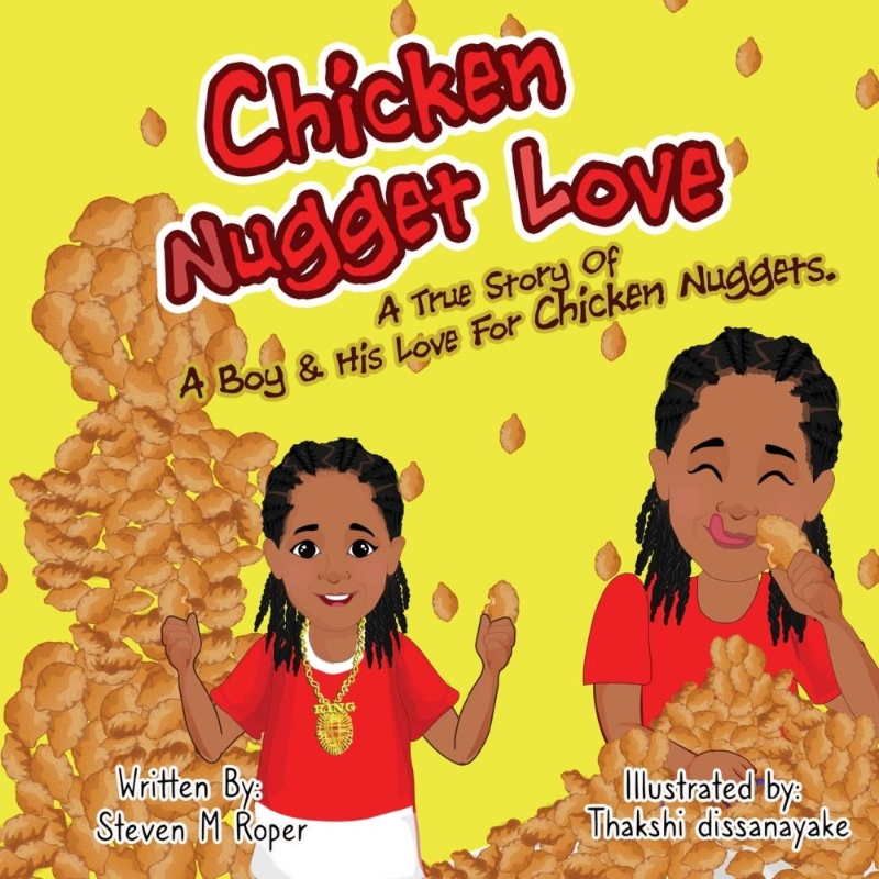 按需印刷Chicken Nugget Love[9781088052938] 书籍/杂志/报纸 儿童读物原版书 原图主图