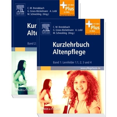预订【德语】Kurzlehrbuch Altenpflege, 2 Bde.[9783437278020]