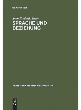 按需印刷不退不换DEG Sprache und Beziehung[9783484310360]