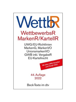 预订【德语】Wettbewerbsrecht, Markenrecht und Kartellrecht: