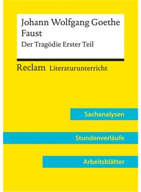 预订【德语】 Johann Wolfgang Goethe: Faust. Der Tragödie Erster Teil (Lehrerband)[9783150158173]