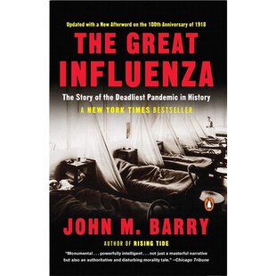 【外文书店】流感 The Great Influenza: The story of the deadliest pandemic in history 史上致命的流行病故事 英文原版