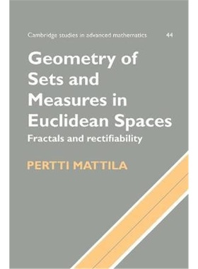 按需印刷Geometry of Sets and Measures in Euclidean Spaces:Fractals and Rectifiability[9780521655958]
