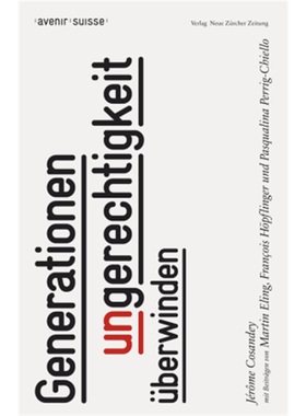 预订【德语】 Generationenungerechtigkeit überwinden[9783038239369]