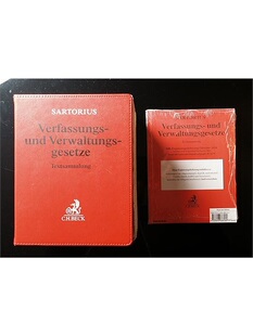 预订不退不换德语Verfassungs- und Verwaltungsgesetze