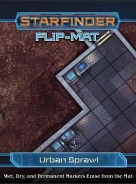 预订Starfinder Flip-Mat: Urban Sprawl[9781640780217]