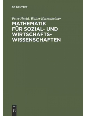 按需印刷不退不换DEG Mathematik für Sozial  und Wirtschaftswissenschaften[9783486254679]