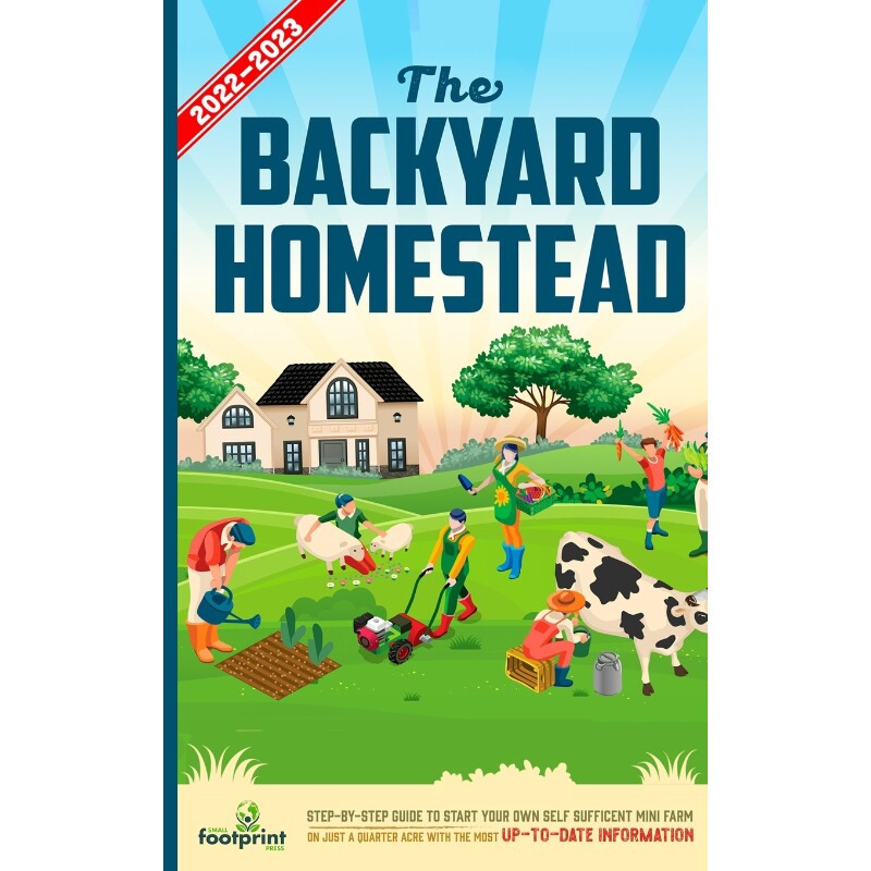 按需印刷不退不换The Backyard Homestead 2022-2023[9781914207686]
