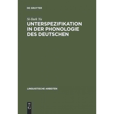 按需印刷DEG Unterspezifikation in der Phonologie des Deutschen[9783484302747]