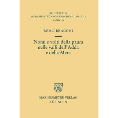 按需印刷DEG Nomi e volti della paura nelle valli dell Adda e della Mera[9783484523517]