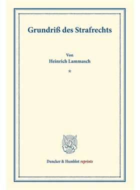预订【德语】 Grundri? des Strafrechts.:Grundri? des Os