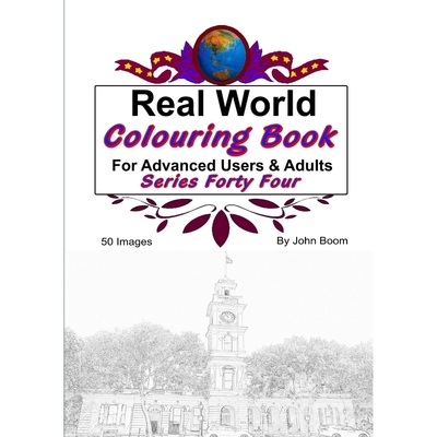 按需印刷Real World Colouring Books Series 44[9780359833146]