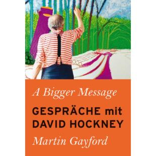 Bigger Message Gespräche 预订 David mit Hockney 德语