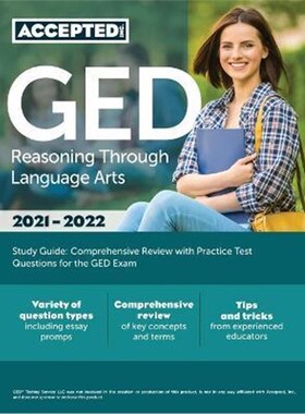 按需印刷GED Reasoning Through Language Arts Study Guide[9781635309614]