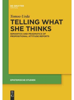 按需印刷DEG Telling What She Thinks[9783110438802]