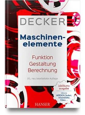 预订【德语】 Decker Maschinenelemente, m. Sonderband 