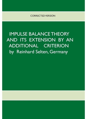 按需印刷Impulse Balance Theory and its Extension by an Additional Criterion[9783734785283]
