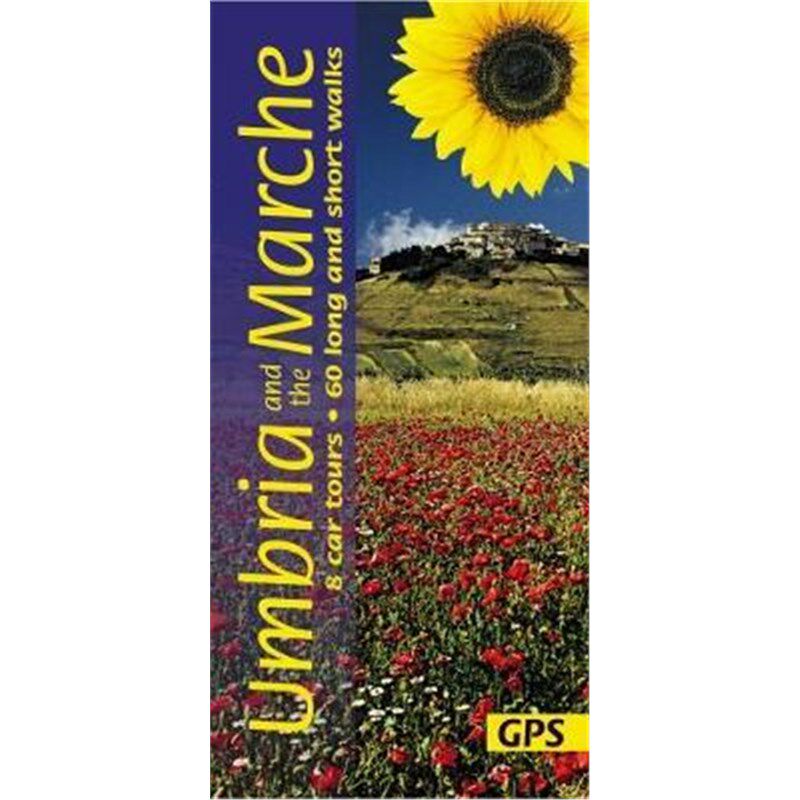 预订不退不换Umbria and the Marche:60 long and short walks with detailed maps and GPS; 8 car tours with pull-out map