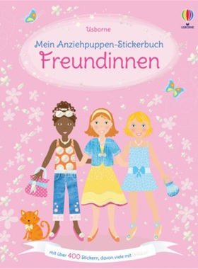 预订【德语】 Mein Anziehpuppen-Stickerbuch: Freundinnen[9781789415674]
