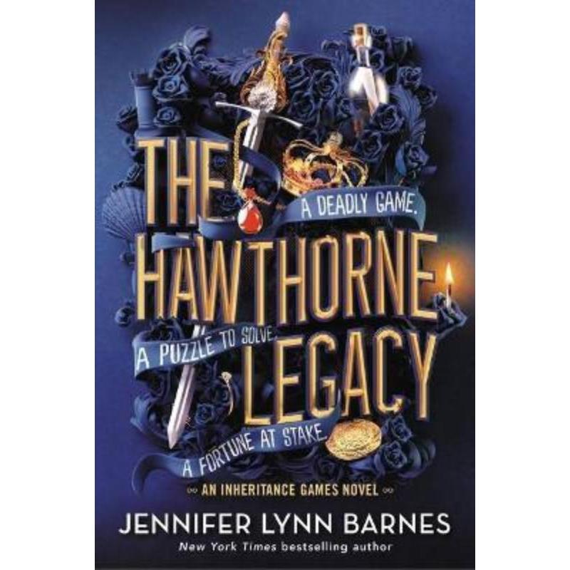 现货 The Hawthorne Legacy (The Inheritance Games #2) 霍桑遗产 遗产游戏2 JENNIFER BARNES詹妮弗·巴恩斯 悬疑 英文原版